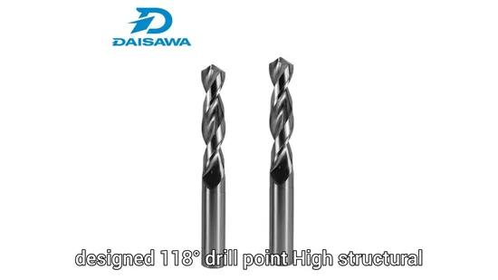  Premium Solid Carbide Twist Drill for CNC Lathe Precision